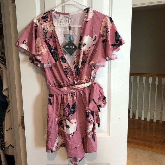 Zaful Pants - 🖤 ⭐️Zaful floral layered romper